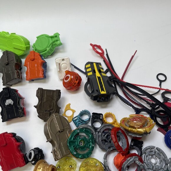 Huge Lot of Beyblade Burst Parts Launchers & Accessories Mixed Set - Picture 4 of 9